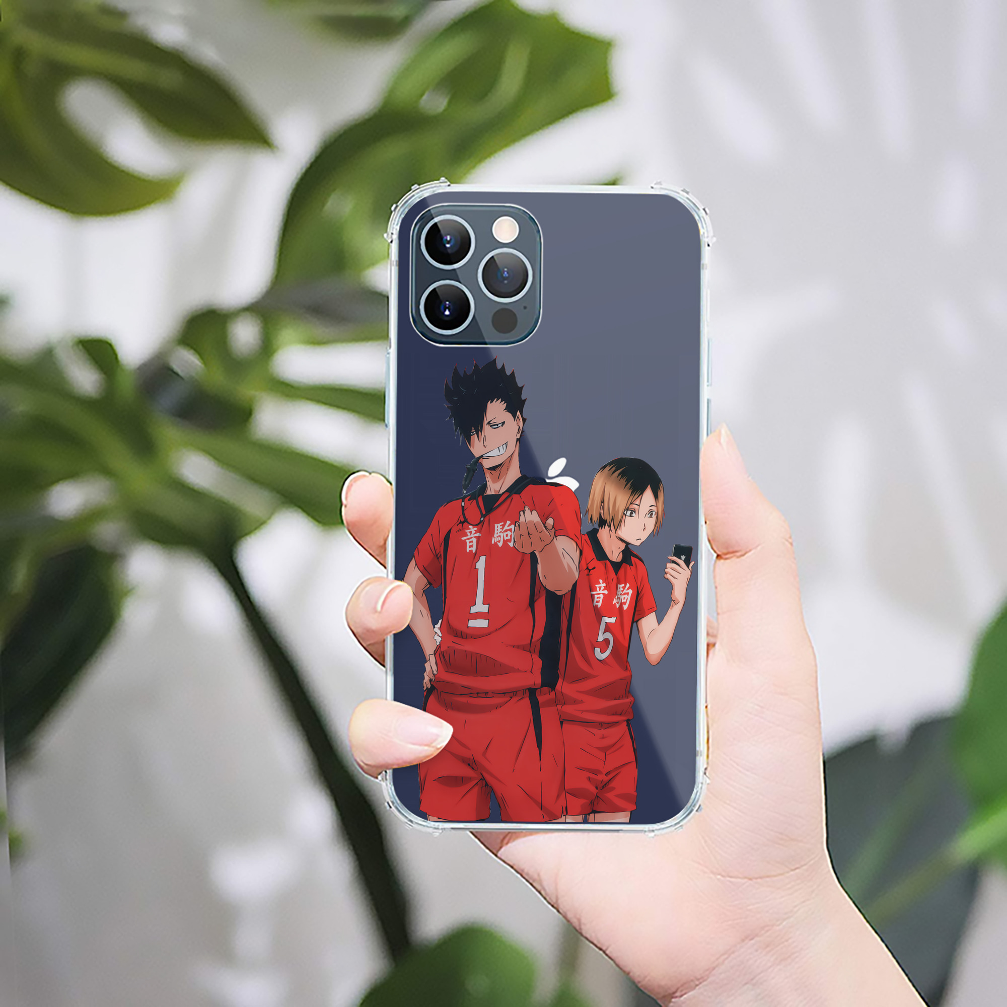 （画像用） ハイキュー!! Haikyu!! 【iPhone 12シリーズ対応】透明スマホケース（クリアソフトケース）